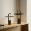 Stelton PIER Bezprzewodowa Lampa LED 33,5 cm / Czarna